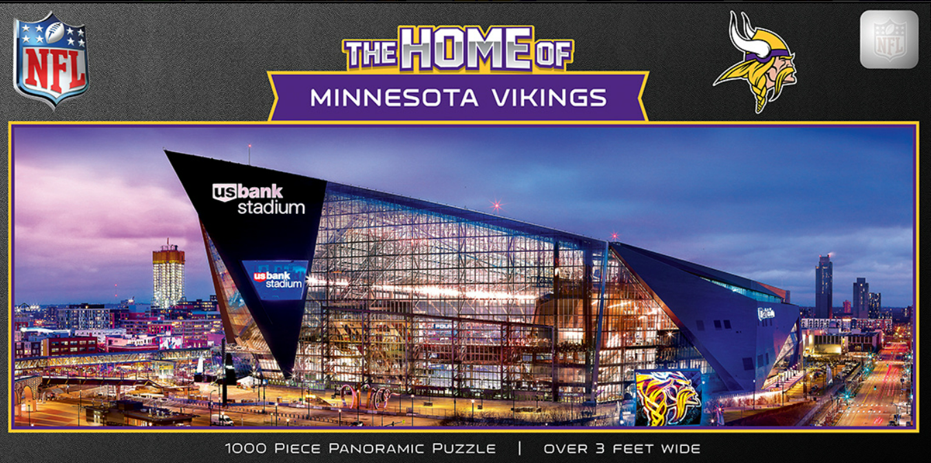 MN Vikings Stadium Puzzle | GoodThings